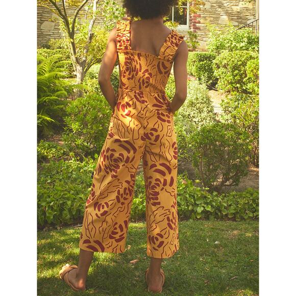 The Odells Jane Jumpsuit in Zest Multi Anthropologie - Picture 2 of 10